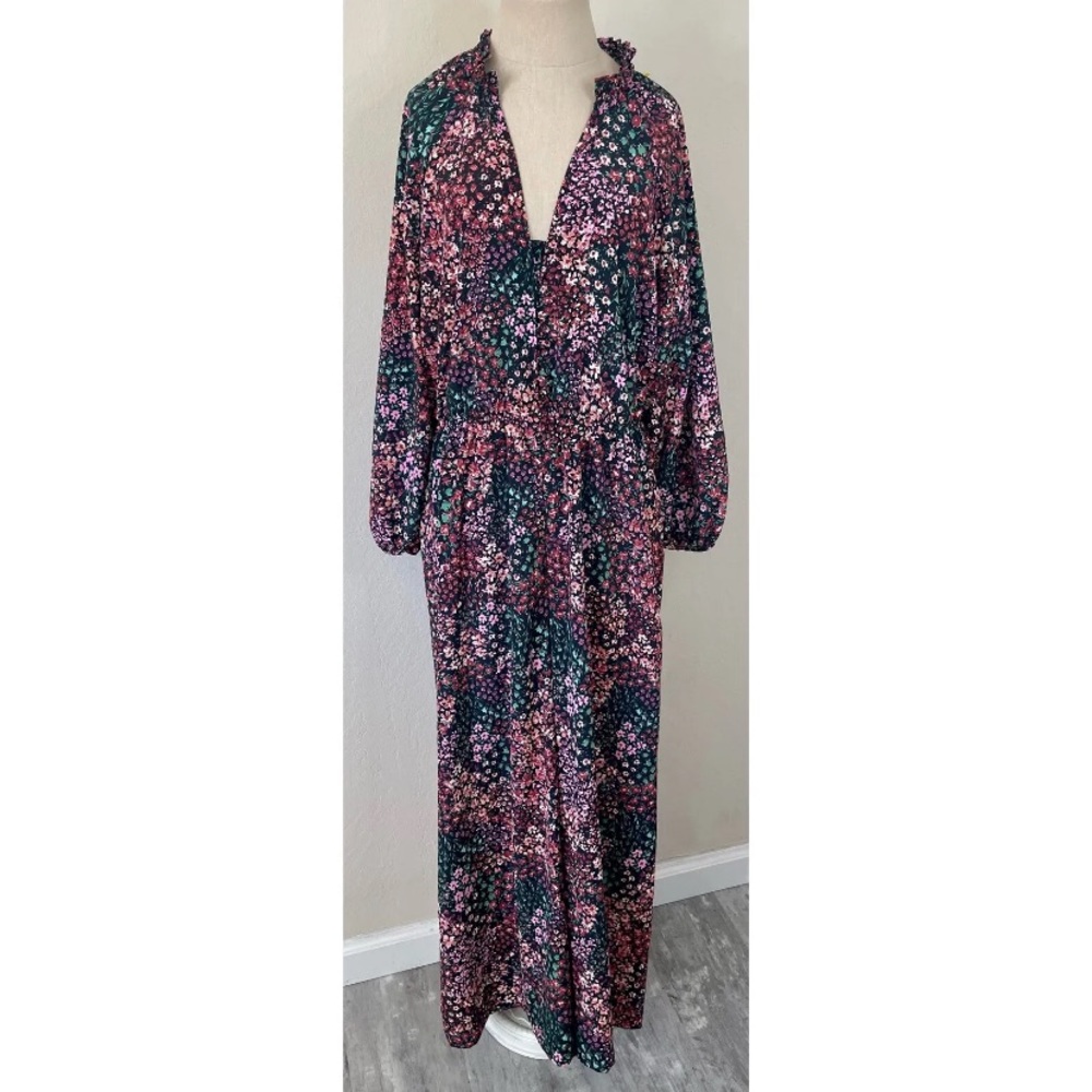Zara XL floral jumpsuit